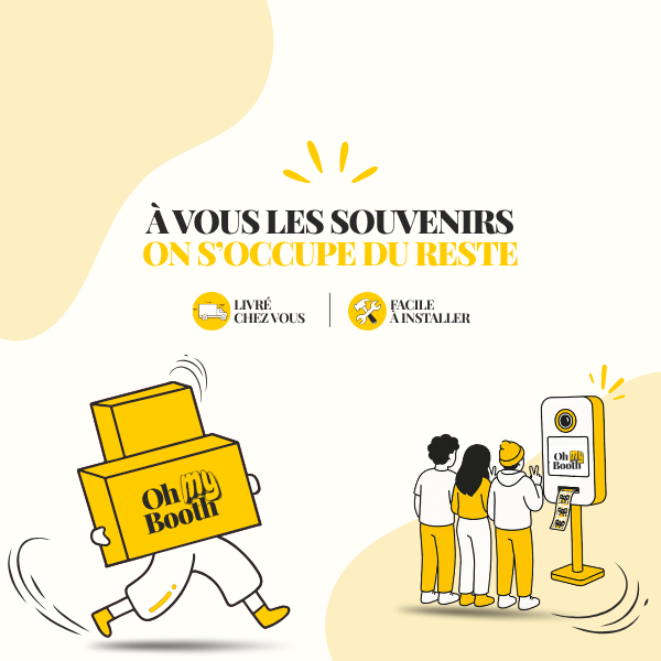 The memories are yours — we take care of the rest. Delivered to you, easy to set up.